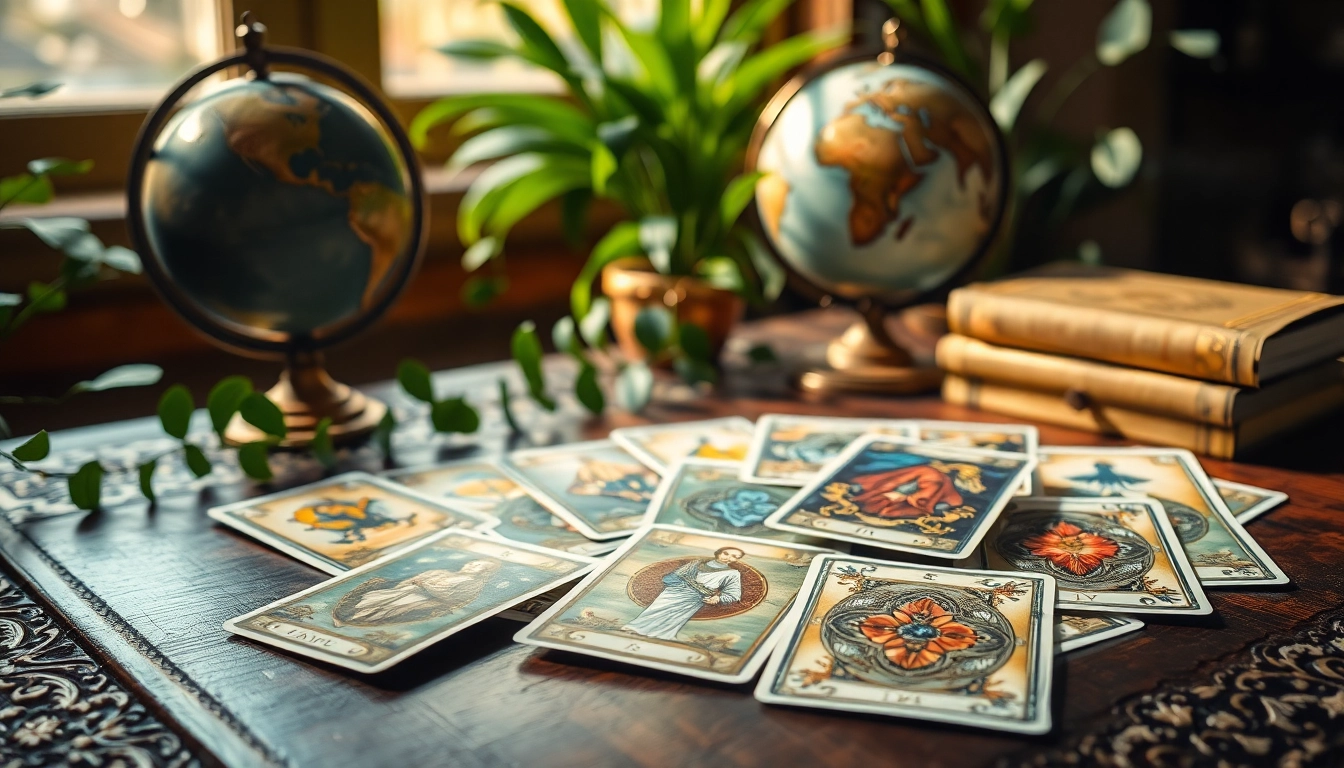 Entdecke die tiefere tarotkarten bedeutung mit einem einzigartigen Leseset und stimmungsvoller Atmosphäre.