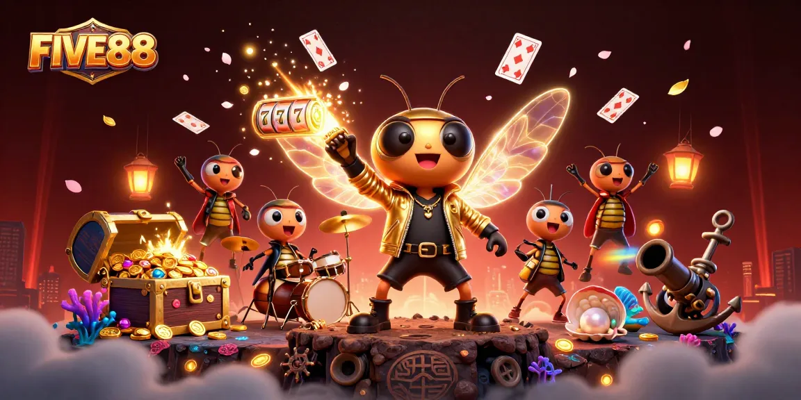 Experience the excitement at FIVE88 Casino with vibrant games and electrifying performances.