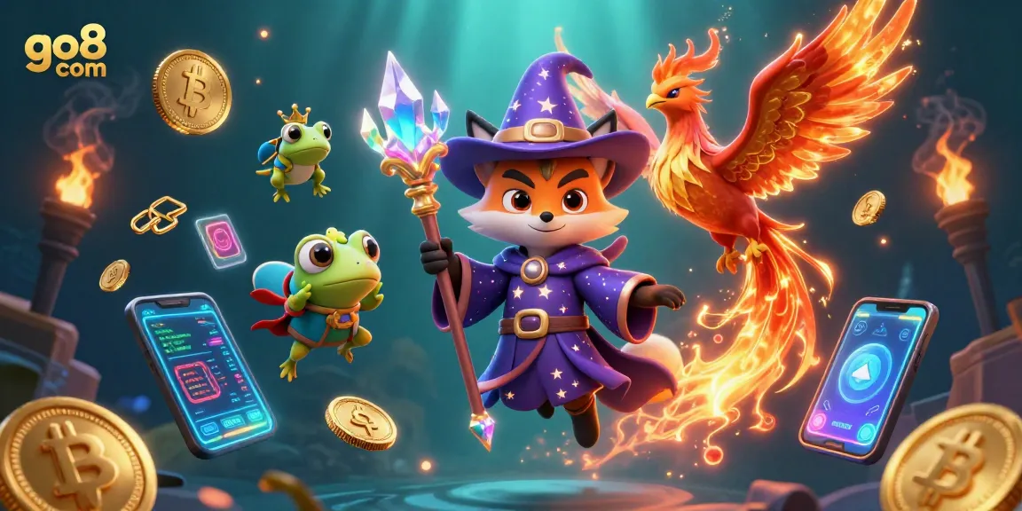 Experience thrilling wins with go8 com in a vibrant 3D casino world featuring enchanting characters.